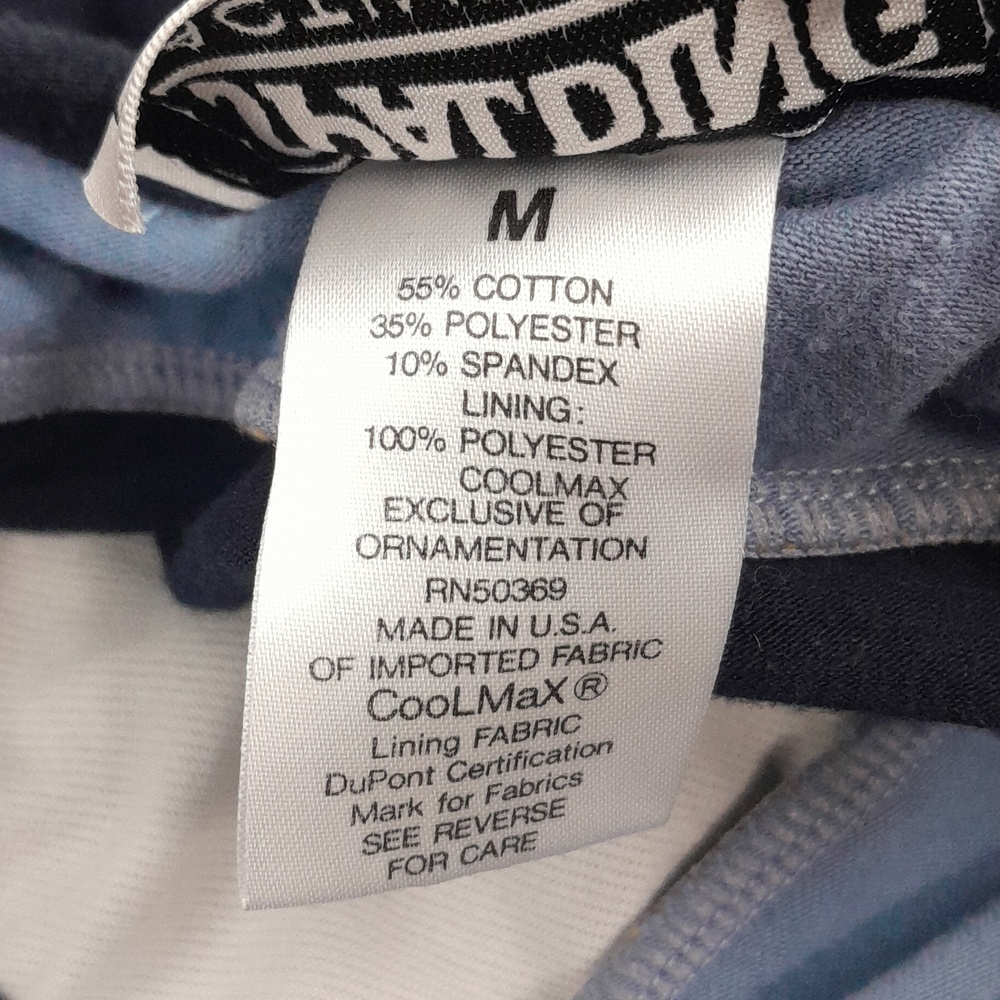 Spalding Medium Active Wear Black Blue Racerback Halter Top - Picture 7 of 7